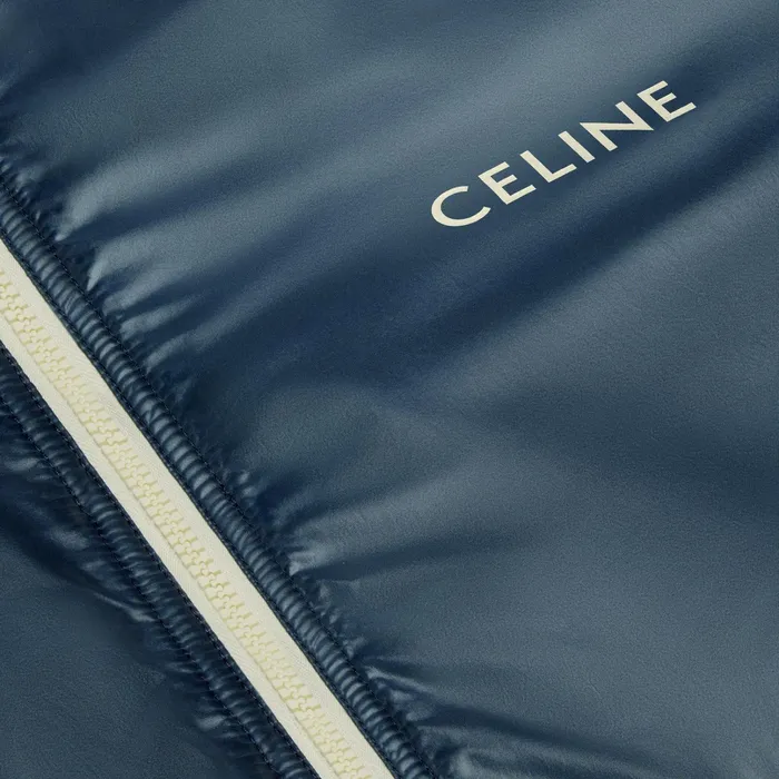 Celine Coats and Blousons Celine Blouson Jacket In Lightweight Nylon 8211 Navy 8211 Men