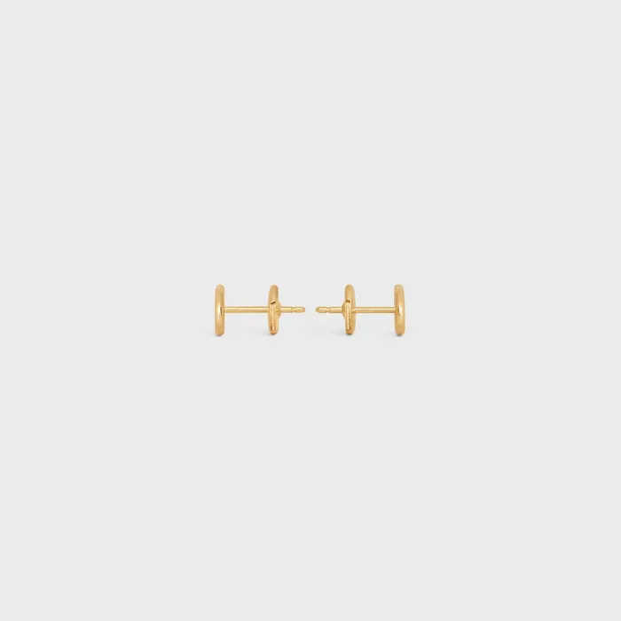 Celine Fine Jewelry Maillon Triomphe Studs In Yellow Gold 8211 Yellow Gold 8211 Women