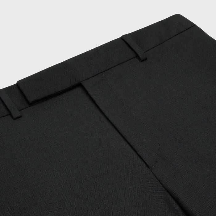 Celine Jackets and Trousers Classic Tux Pants In Grain De Poudre 8211 Black 8211 Men