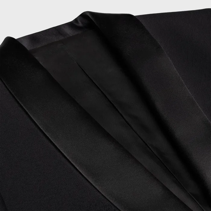 Celine Jackets Classic Tux Jacket In Mohair And Silk 8211 Black 8211 Women