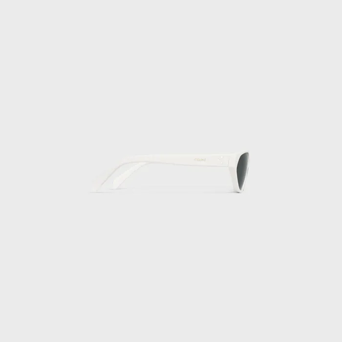 Celine Sunglasses Cat Eye S251 Sunglasses In Acetate 8211 White 8211 Women