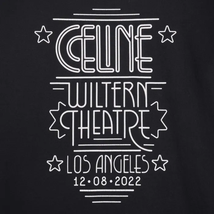 Celine TShirts And Sweatshirts Celine Wiltern Tshirt In Cotton Jersey 8211 Black White 8211 Women