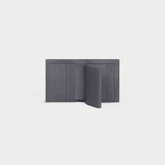 Celine Wallets Small Strap Wallet Essentials In Bicolour Grained Calfskin 8211 Grey Vintage Pink 8211 Women Celine Wallets Small Strap Wallet Essentials In Bicolour Grained Calfskin 8211 Grey Vintage Pink 8211 Women