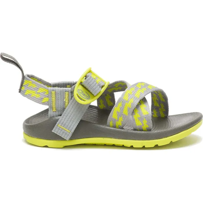 Chaco Sandals Kids Z1 EcoTread Sandal Bolt Neon