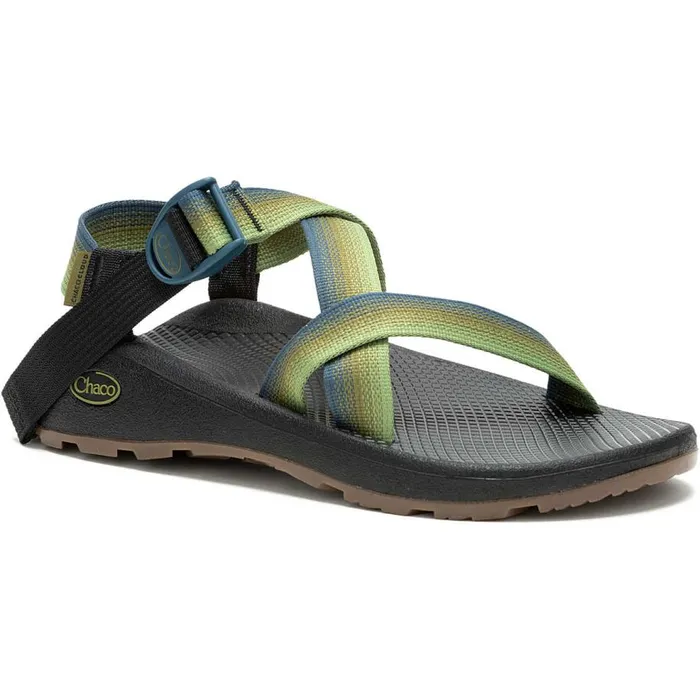 Chaco Sandals Men ZCloud Adjustable Strap Cushioned Sandal Fade Green