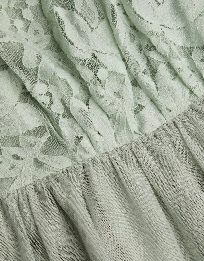 Children Hayley Lace Prom Dress Green Monsoon Prom Dresses and Shoes