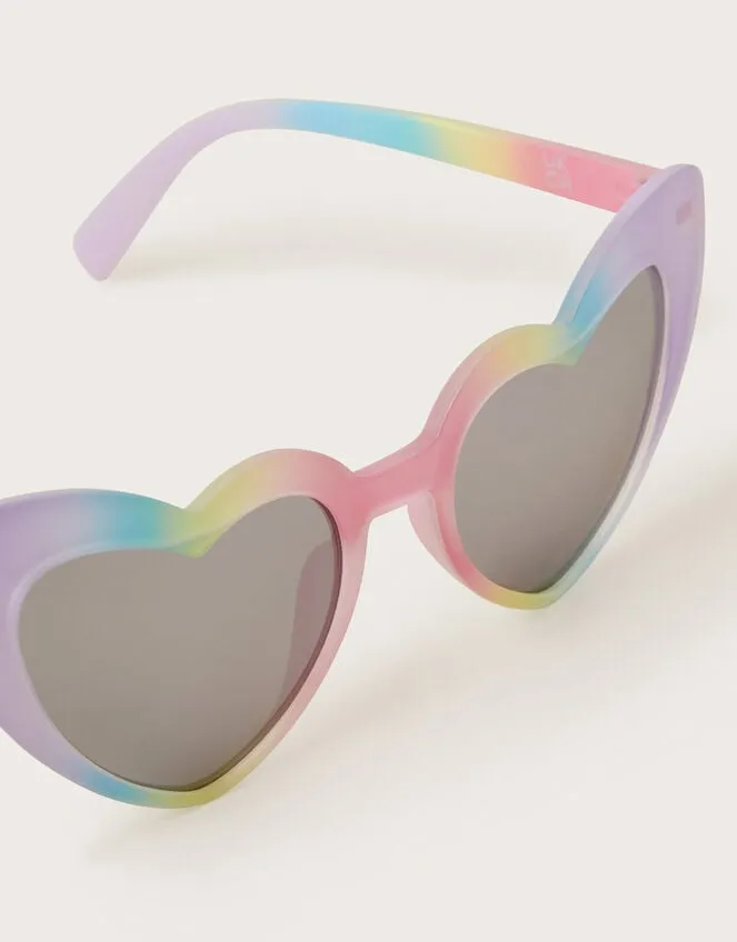 Children Ombre Heart Sunglasses Monsoon Hats and Sunglasses