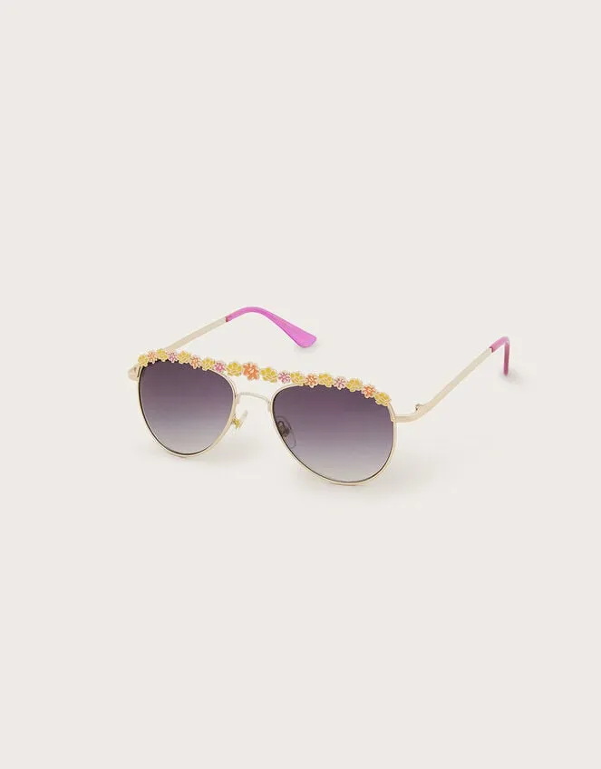 Children Tropical Flower Sunglasses Monsoon Hats and Sunglasses