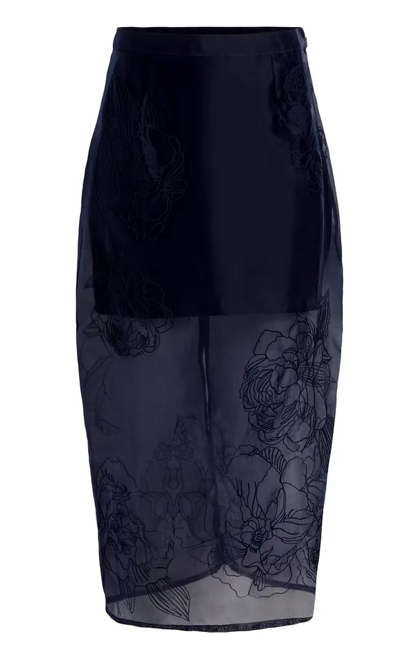 Cinq Sept Bottoms Women Etta Skirt Navy