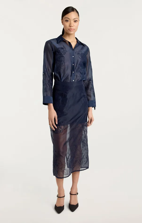 Cinq Sept Bottoms Women Etta Skirt Navy