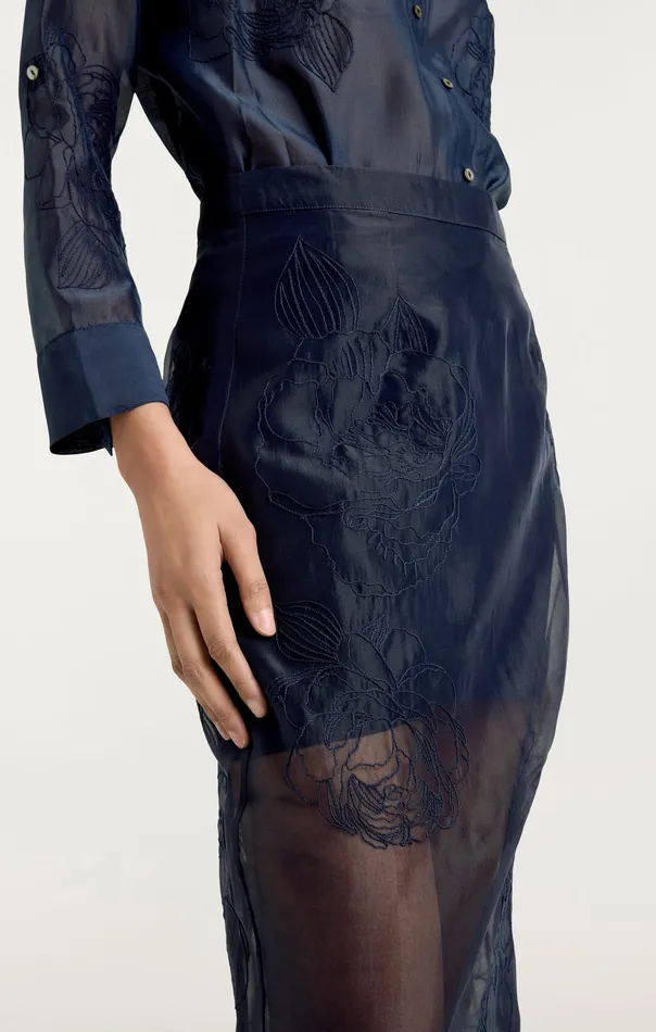 Cinq Sept Bottoms Women Etta Skirt Navy
