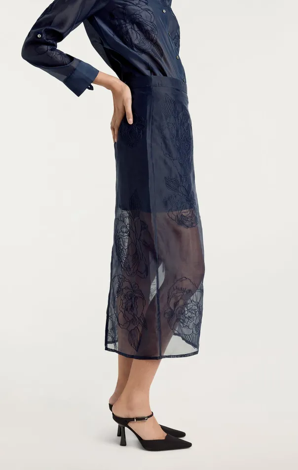 Cinq Sept Bottoms Women Etta Skirt Navy