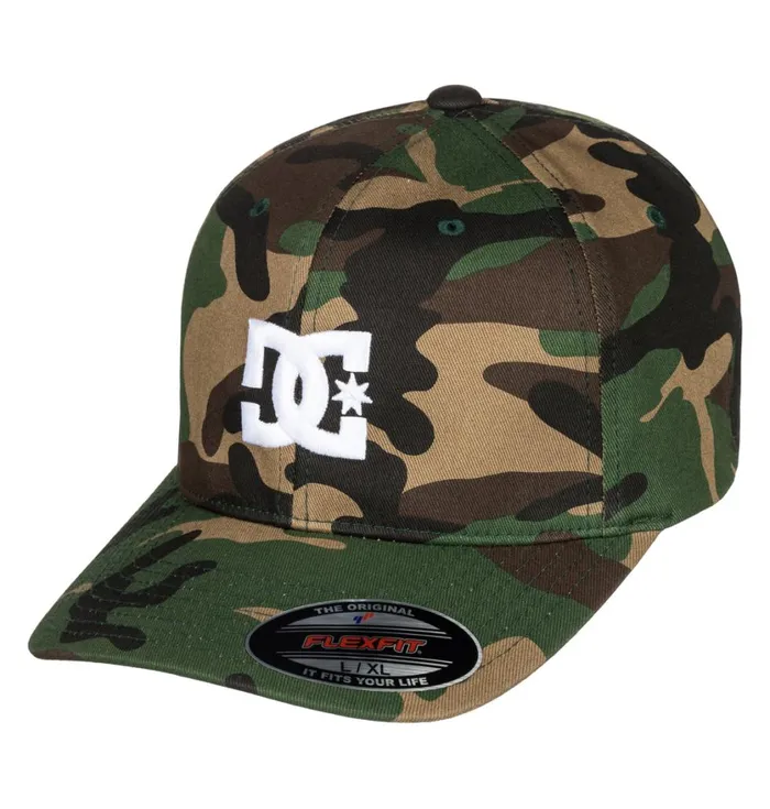 DC Shoes Hats and Beanies Men Cap Star Hat Camo