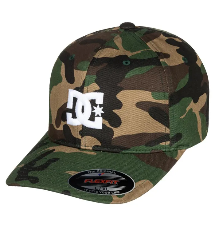 DC Shoes Hats and Beanies Men Cap Star Hat Camo