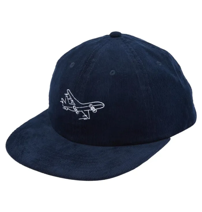 DC Shoes Hats and Beanies Men Wes Kremer Traveler Snapback Hat Navy Blazer