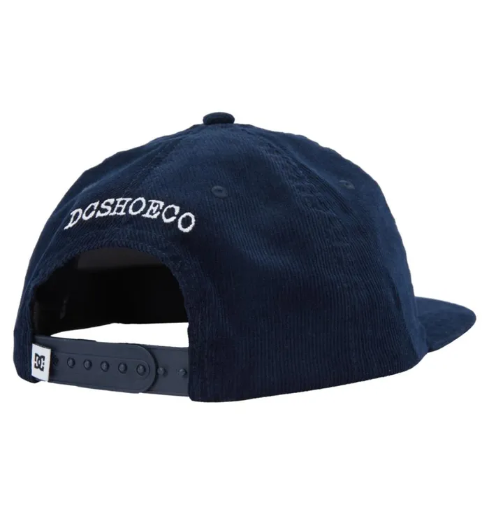 DC Shoes Hats and Beanies Men Wes Kremer Traveler Snapback Hat Navy Blazer