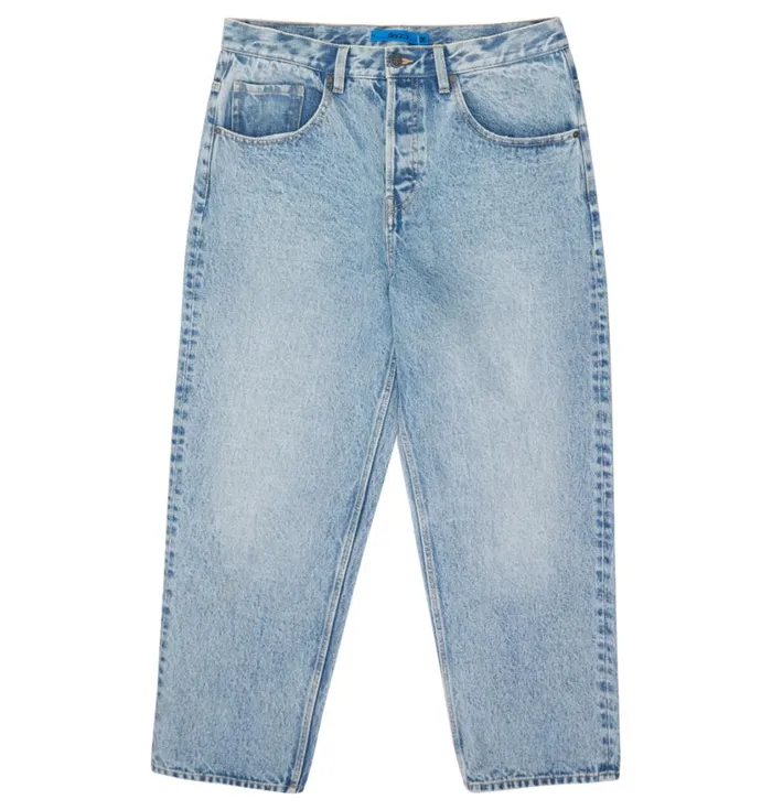 DC Shoes Pants Men Worker Indigo Vintage Wash Baggy Fit Jeans Indigo Vintage Wash