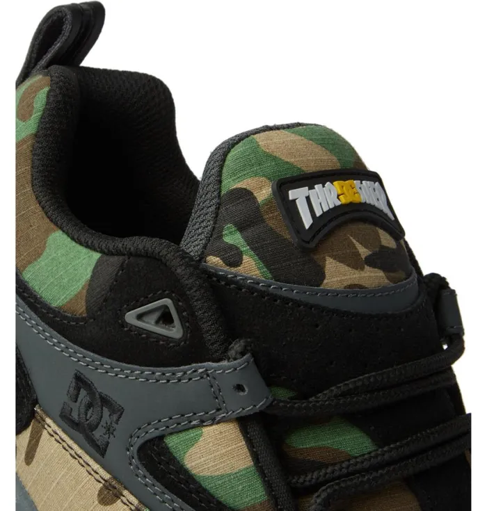 DC Shoes Skate Men DC X Thrasher Truth OG Skate Shoes Blackcamo