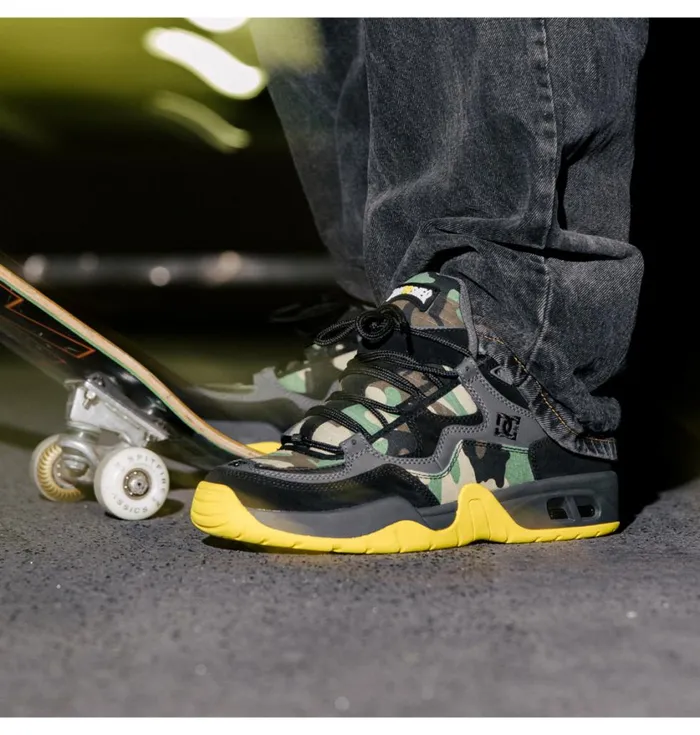 DC Shoes Skate Men DC X Thrasher Truth OG Skate Shoes Blackcamo