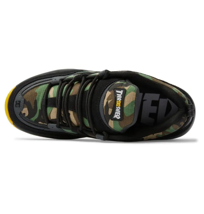 DC Shoes Skate Men DC X Thrasher Truth OG Skate Shoes Blackcamo