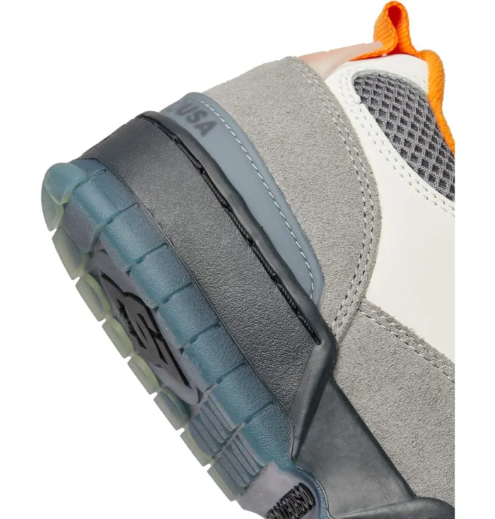 DC Shoes Skate Men JS 1 Shanahan Pro Skate Shoes Greyblackorange
