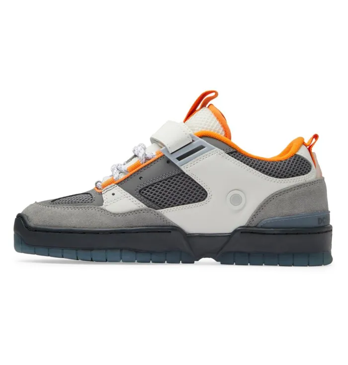 DC Shoes Skate Men JS 1 Shanahan Pro Skate Shoes Greyblackorange