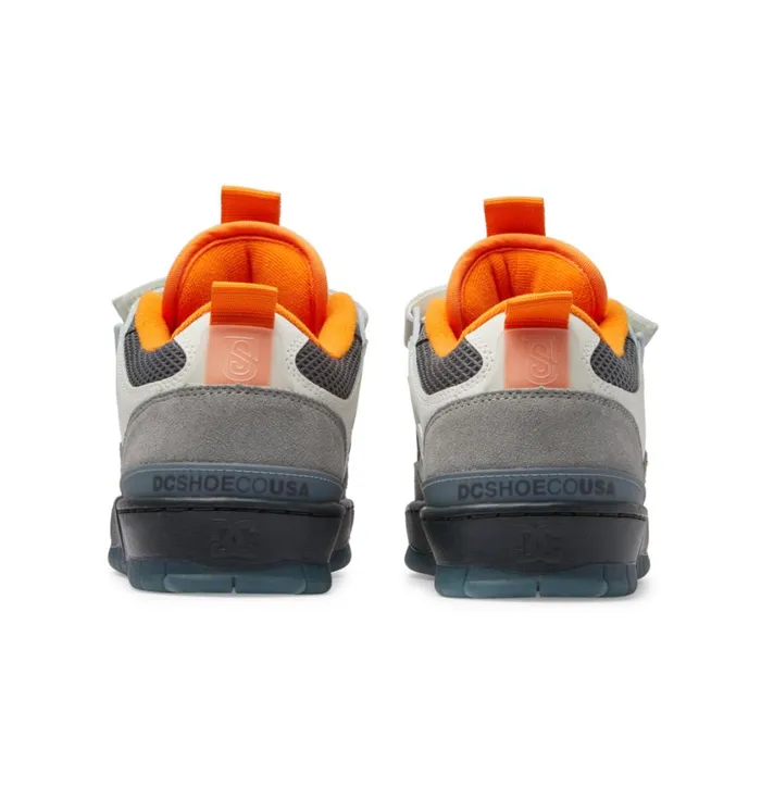 DC Shoes Skate Men JS 1 Shanahan Pro Skate Shoes Greyblackorange