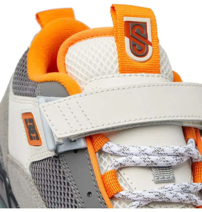 DC Shoes Skate Men JS 1 Shanahan Pro Skate Shoes Greyblackorange