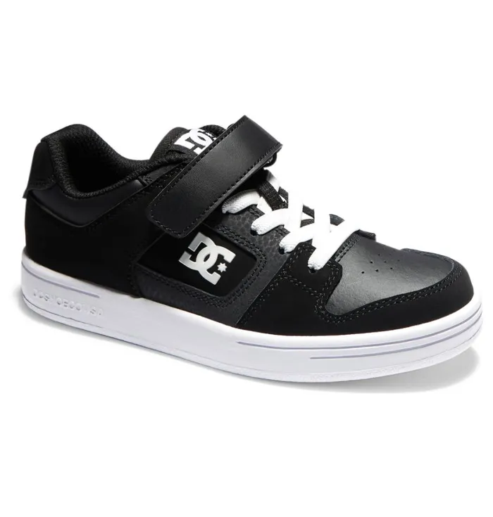 DC Shoes Sneakers Kids Boy039s Manteca 4 Elastic Waist Lace Shoes Blackblackwhite