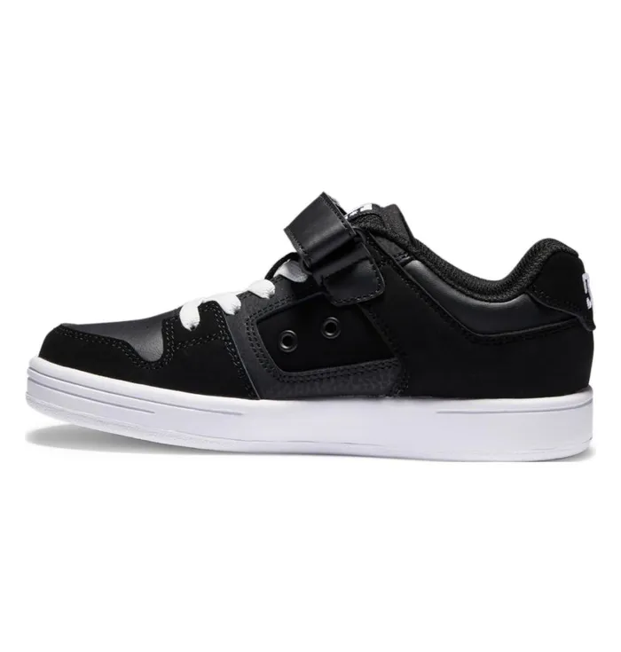 DC Shoes Sneakers Kids Boy039s Manteca 4 Elastic Waist Lace Shoes Blackblackwhite