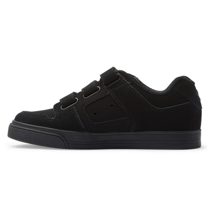 DC Shoes Sneakers Kids Boy039s Pure Velcro Shoes Blackblackblack