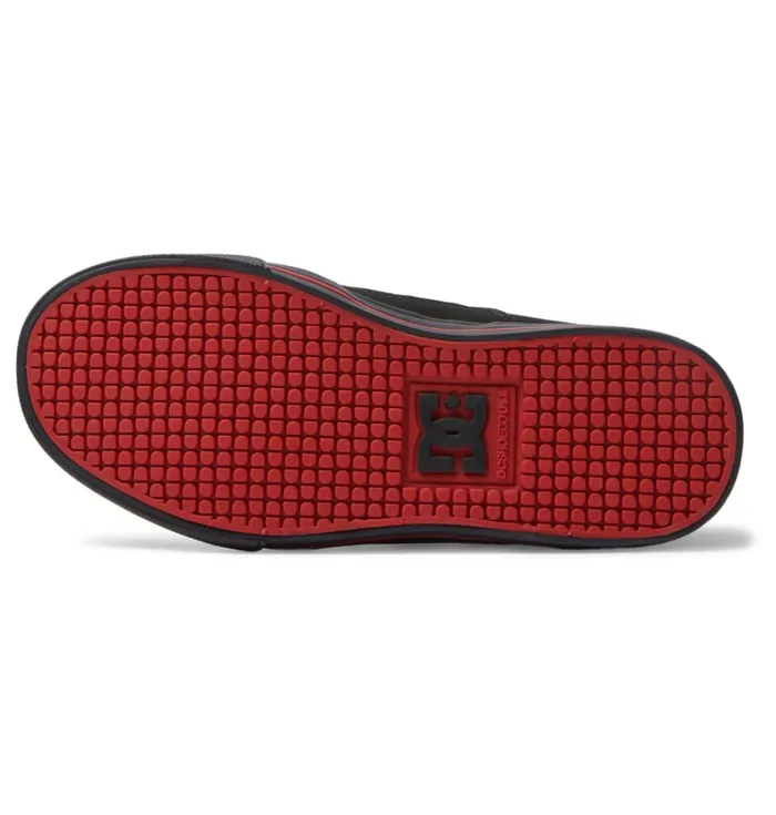 DC Shoes Sneakers Kids Boy039s Pure Velcro Shoes Blackblackred