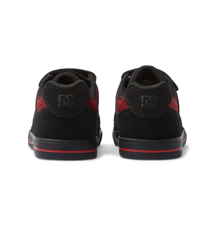 DC Shoes Sneakers Kids Boy039s Pure Velcro Shoes Blackblackred