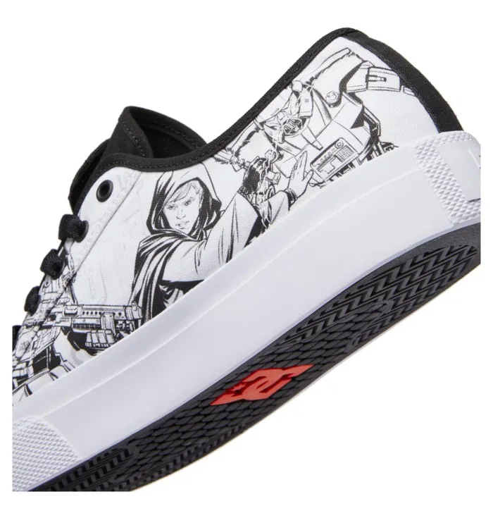 DC Shoes Sneakers Men Star Wars DC Manual Shoe Whiteblack