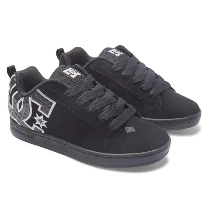 DC Shoes Sneakers Women Court Graffik Shoes Battleshipgun Metal