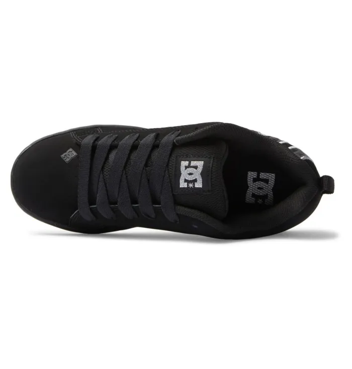 DC Shoes Sneakers Women Court Graffik Shoes Battleshipgun Metal