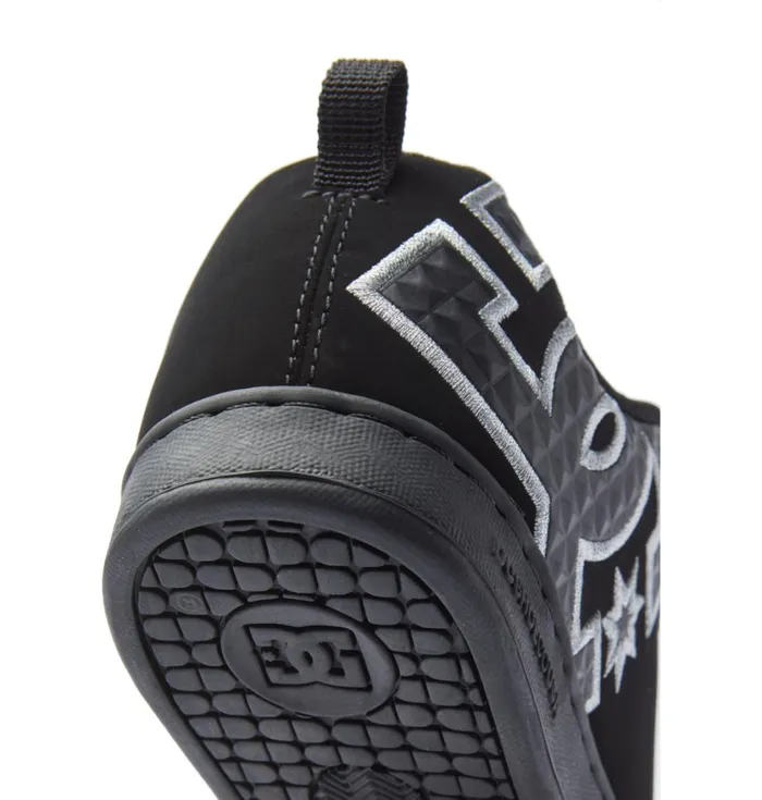 DC Shoes Sneakers Women Court Graffik Shoes Battleshipgun Metal