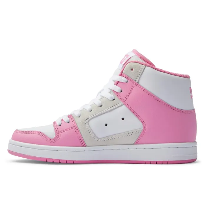 DC Shoes Sneakers Women Manteca 4 Hi HighTop Shoes Pinkwhite