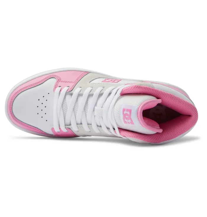 DC Shoes Sneakers Women Manteca 4 Hi HighTop Shoes Pinkwhite