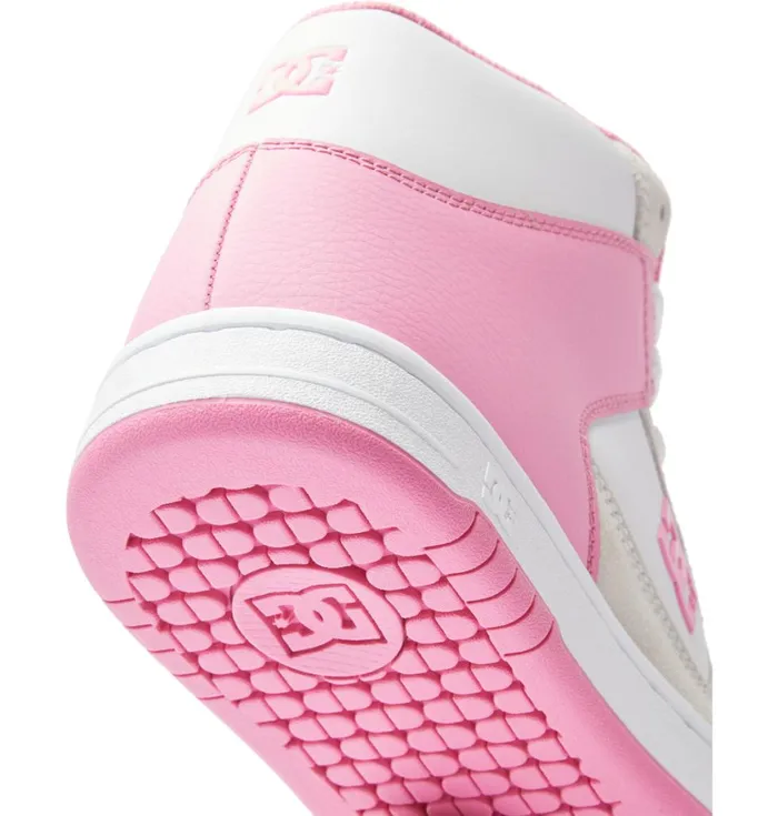 DC Shoes Sneakers Women Manteca 4 Hi HighTop Shoes Pinkwhite