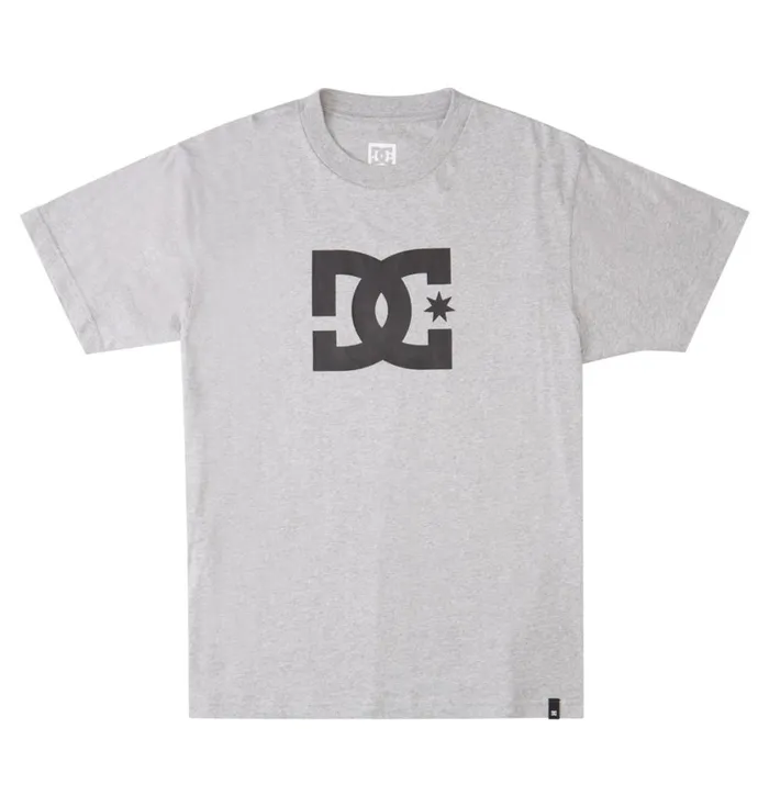 DC Shoes TShirts Men DC Star TShirt Heather Grey
