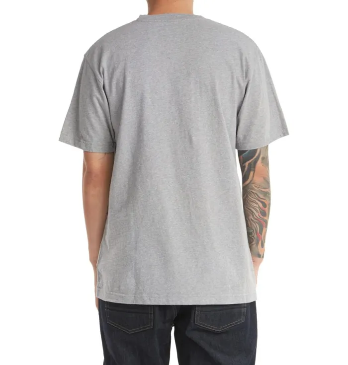 DC Shoes TShirts Men DC Star TShirt Heather Grey