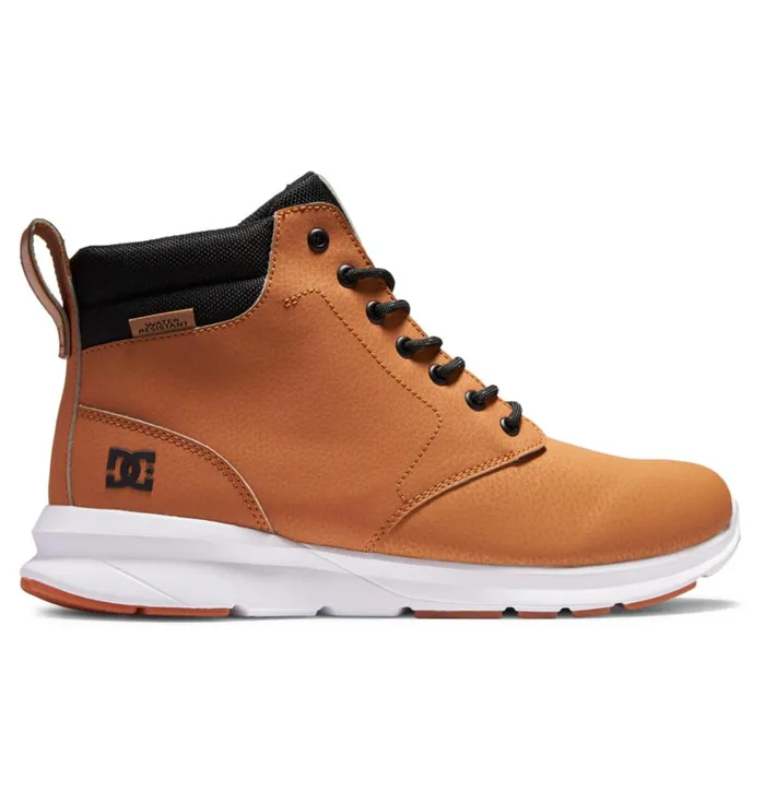 DC Shoes Winter Boots Men Mason 2 Water Resistant Shoes Wheatblack