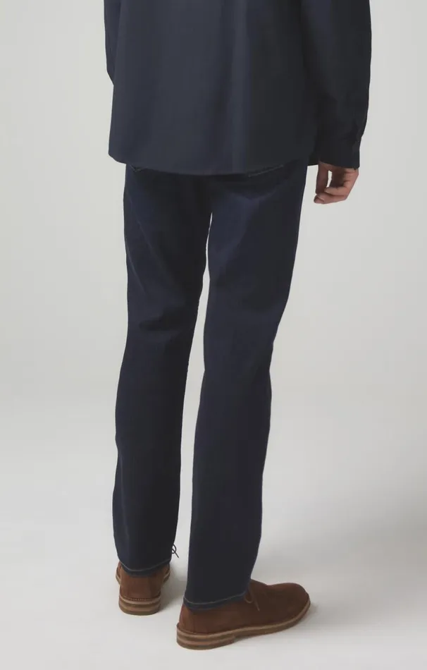 Denim Mens Citizens Of Humanity Sid Regular Straight Fit In Dark Indigo Dark Indigo
