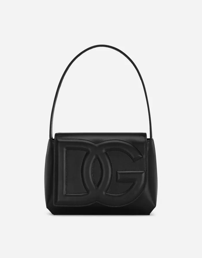 Dolce and Gabbana DG Logo Bag Women DG Logo Bag Shoulder Bag Black