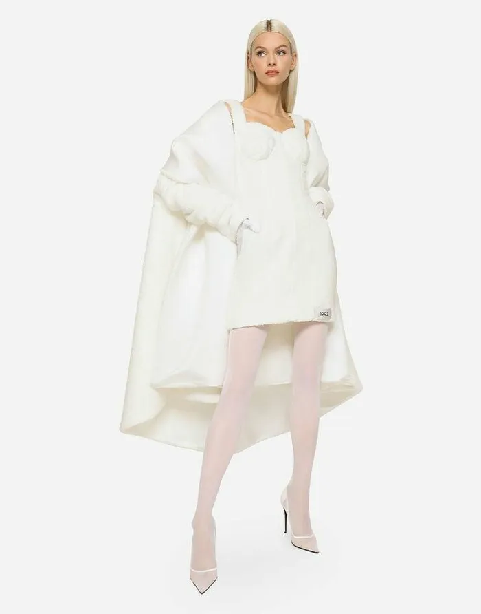 Dolce and Gabbana Dresses Women KIM DOLCEandGABBANA Terrycloth Minidress White Dolce and Gabbana Dresses Women KIM DOLCEandGABBANA Terrycloth Minidress White