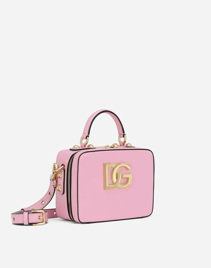 Dolce and Gabbana Handbags Women Calfskin 35 Tophandle Bag Pink Dolce and Gabbana Handbags Women Calfskin 35 Tophandle Bag Pink
