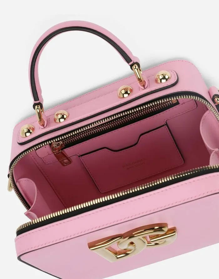Dolce and Gabbana Handbags Women Calfskin 35 Tophandle Bag Pink Dolce and Gabbana Handbags Women Calfskin 35 Tophandle Bag Pink