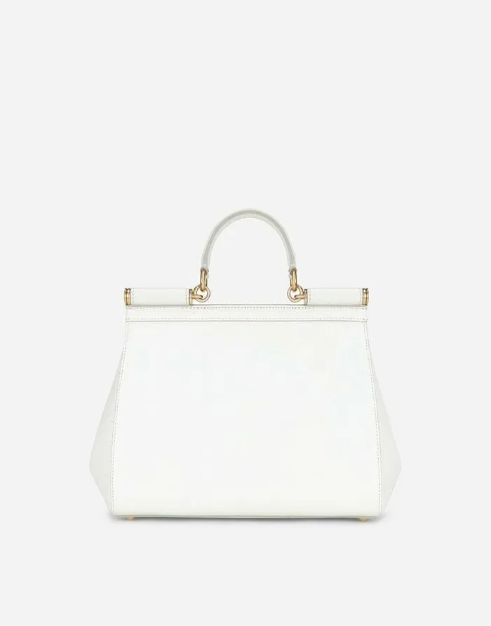 Dolce and Gabbana Handbags Women Large Sicily Handbag White Dolce and Gabbana Handbags Women Large Sicily Handbag White