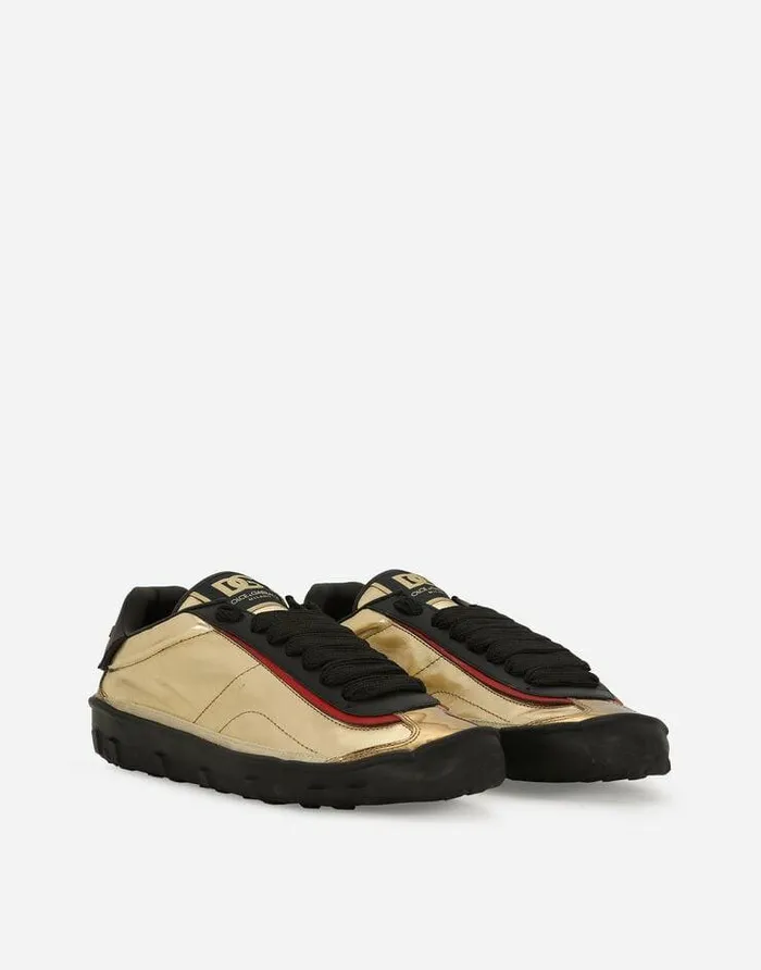 Dolce and Gabbana Sneakers Men Mixedmaterial Old Runner Sneakers Black Dolce and Gabbana Sneakers Men Mixedmaterial Old Runner Sneakers Black